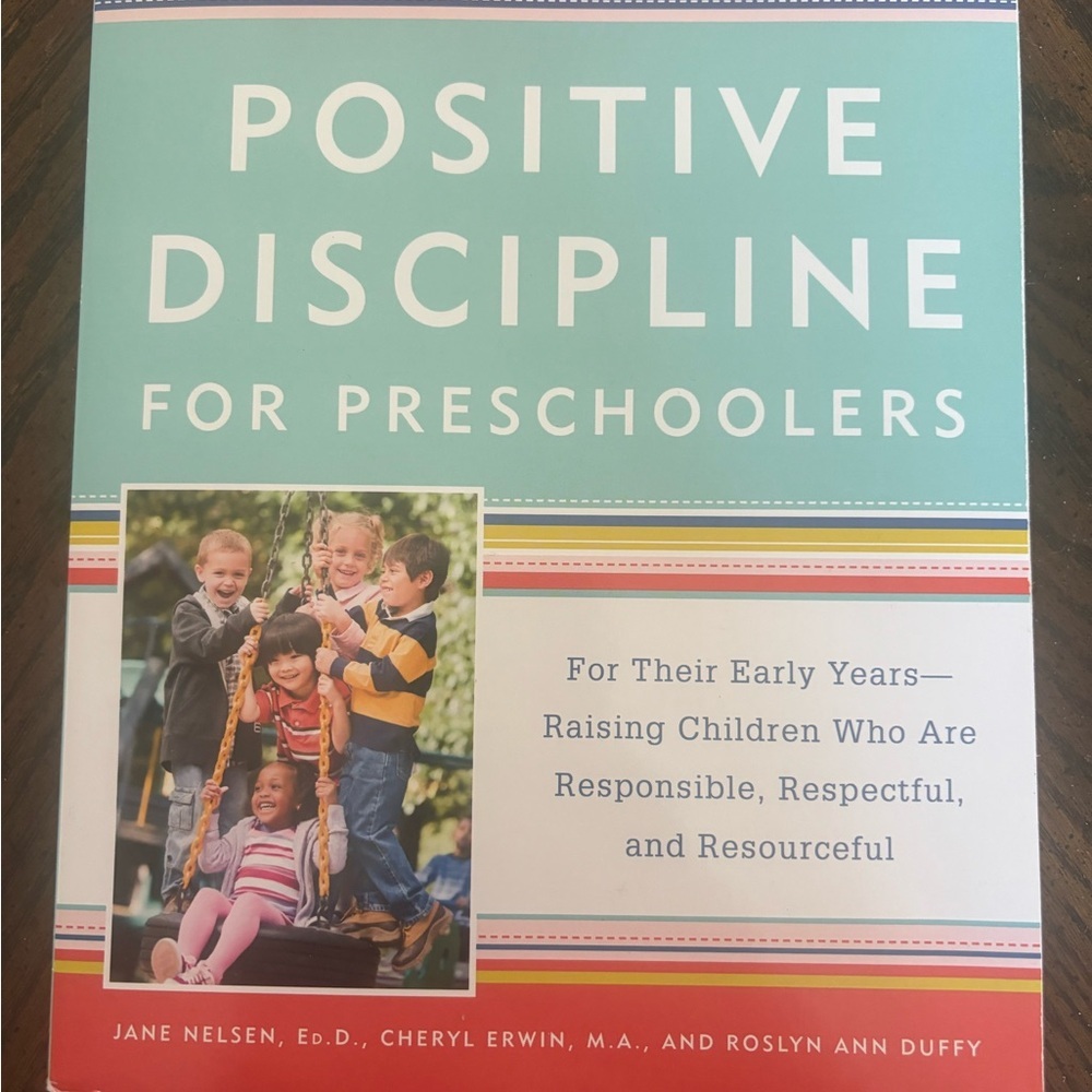 3/$20 Positive Discipline for Preschoolers Book